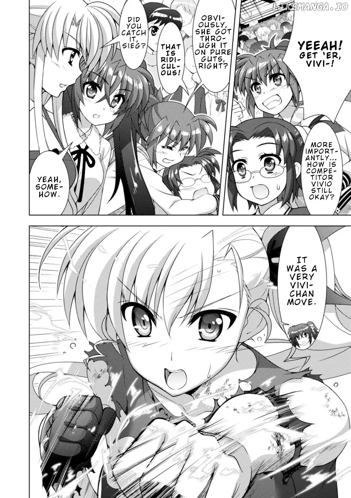 Mahou Shoujo Lyrical Nanoha Vivid chapter 98 - page 5