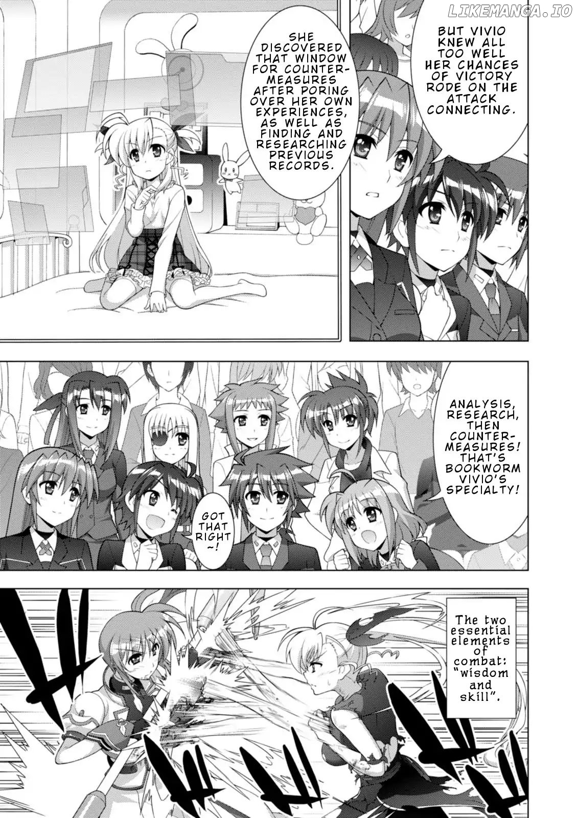 Mahou Shoujo Lyrical Nanoha Vivid chapter 98 - page 8