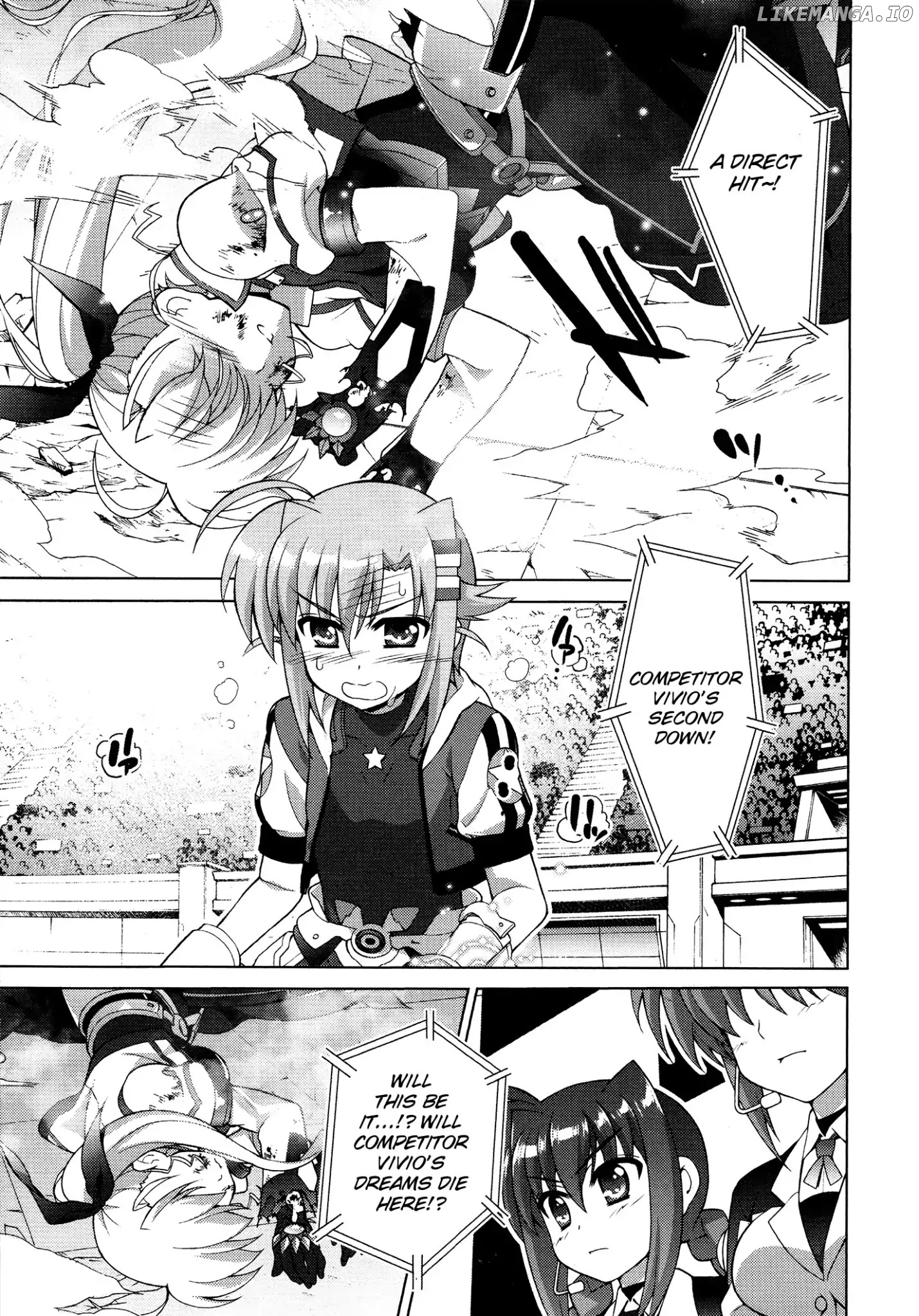 Mahou Shoujo Lyrical Nanoha Vivid chapter 90 - page 9