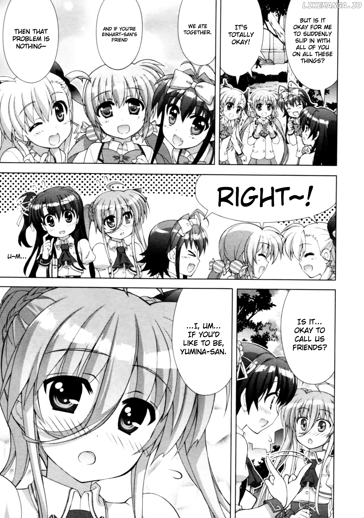 Mahou Shoujo Lyrical Nanoha Vivid chapter 67 - page 7