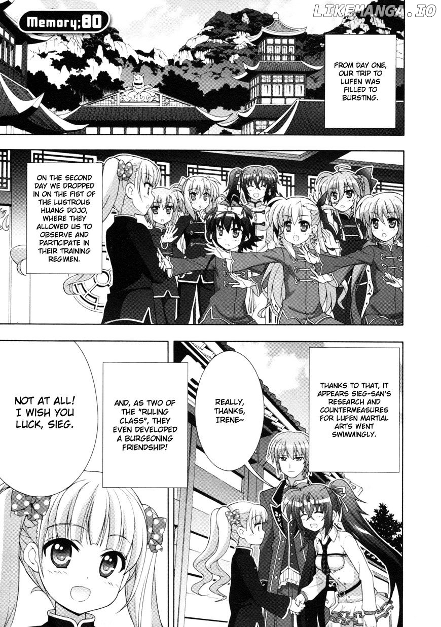 Mahou Shoujo Lyrical Nanoha Vivid chapter 80 - page 1