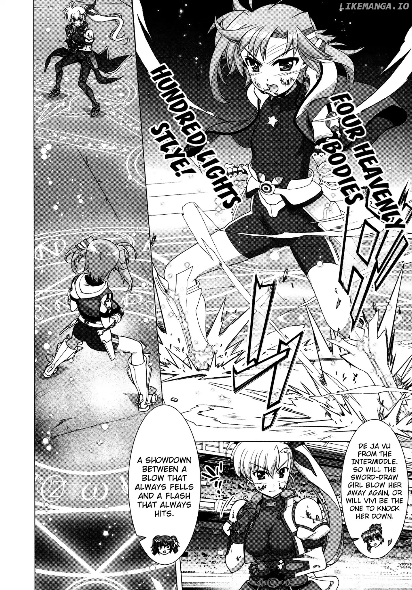 Mahou Shoujo Lyrical Nanoha Vivid chapter 91 - page 2