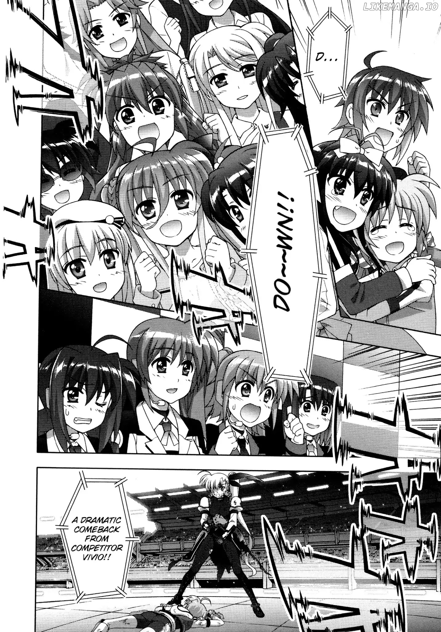 Mahou Shoujo Lyrical Nanoha Vivid chapter 91 - page 22
