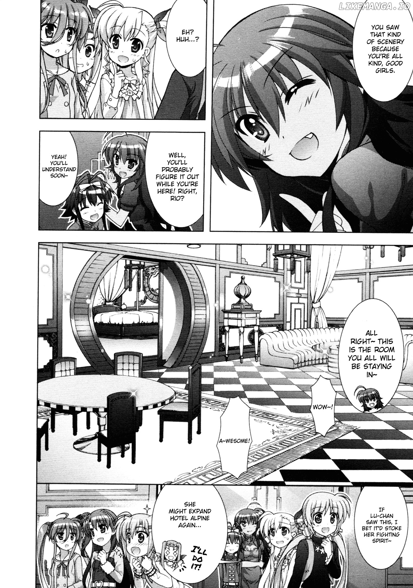 Mahou Shoujo Lyrical Nanoha Vivid chapter 68 - page 19