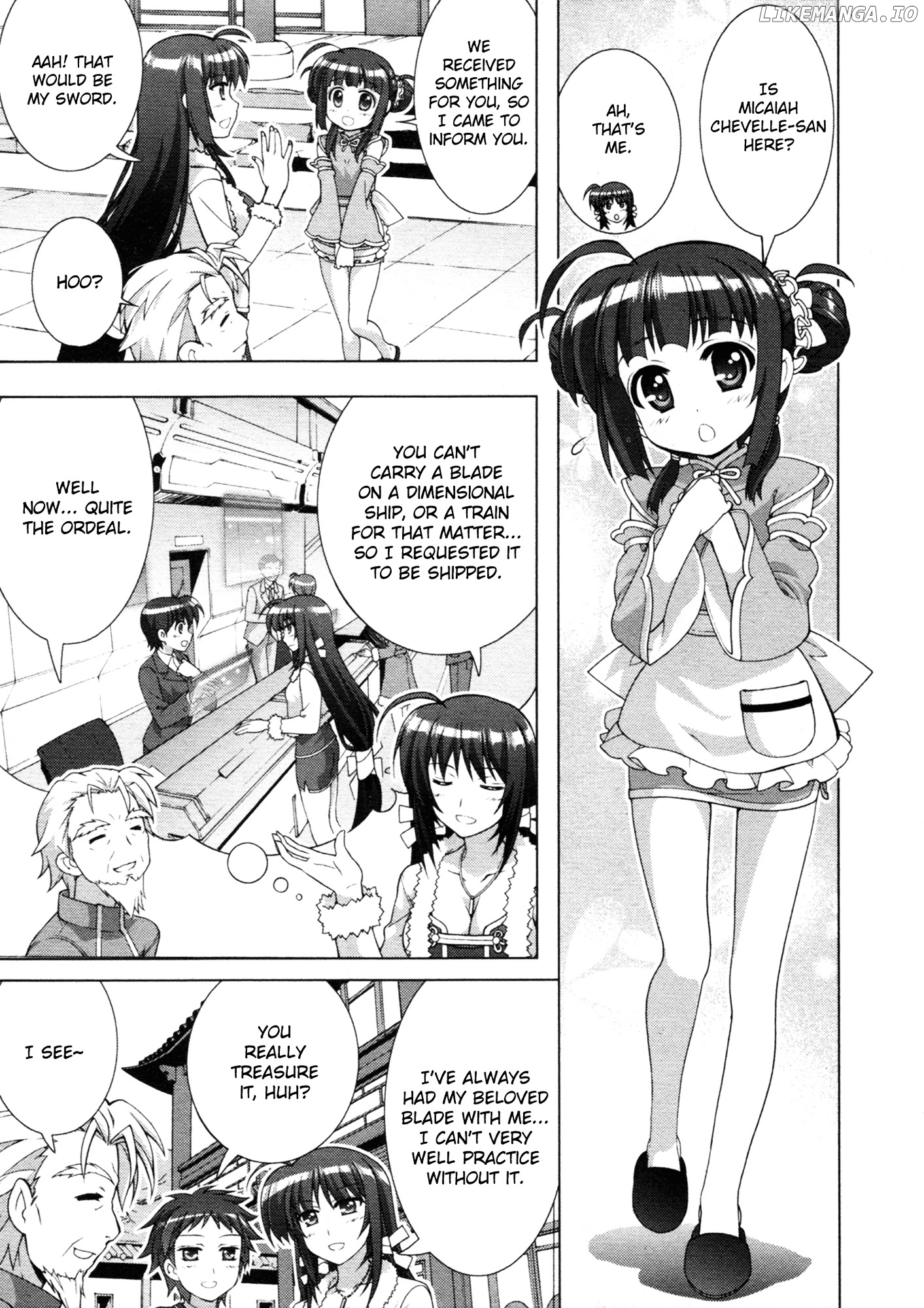 Mahou Shoujo Lyrical Nanoha Vivid chapter 68 - page 22