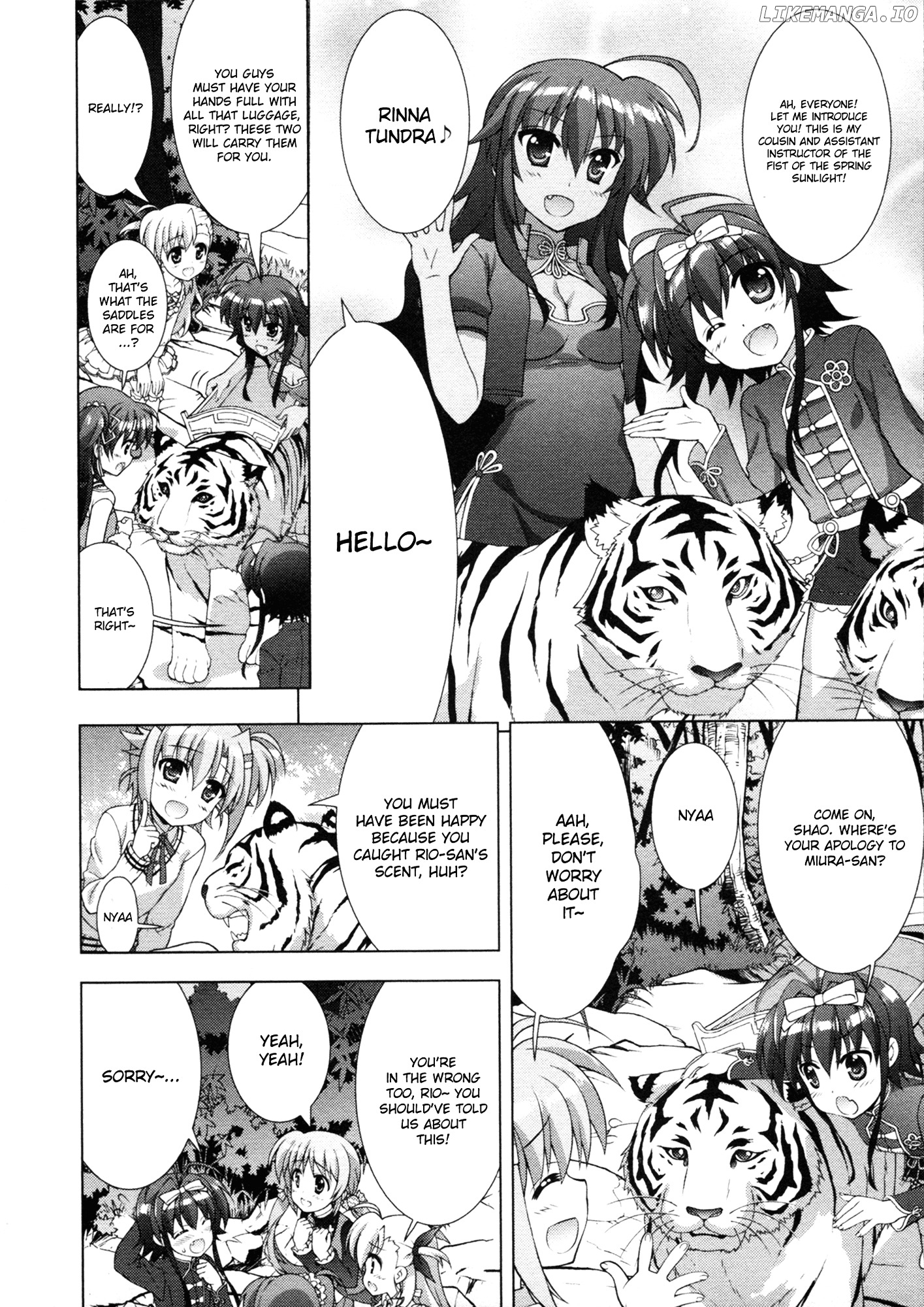 Mahou Shoujo Lyrical Nanoha Vivid chapter 68 - page 9