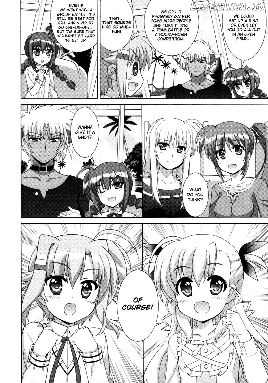 Mahou Shoujo Lyrical Nanoha Vivid chapter 81 - page 16