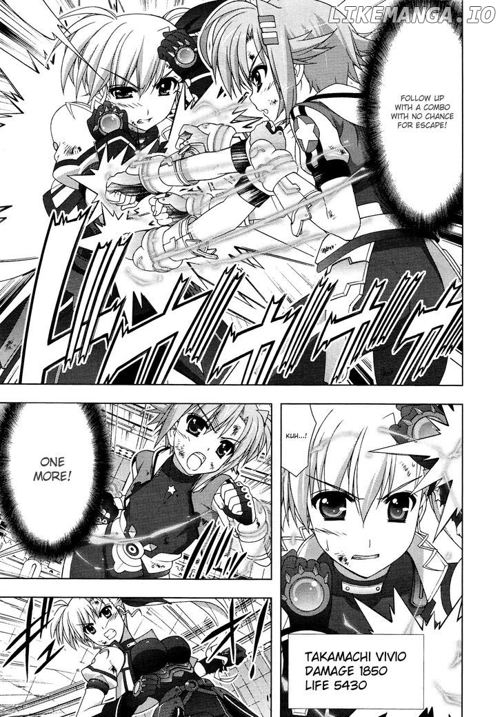 Mahou Shoujo Lyrical Nanoha Vivid chapter 35 - page 8