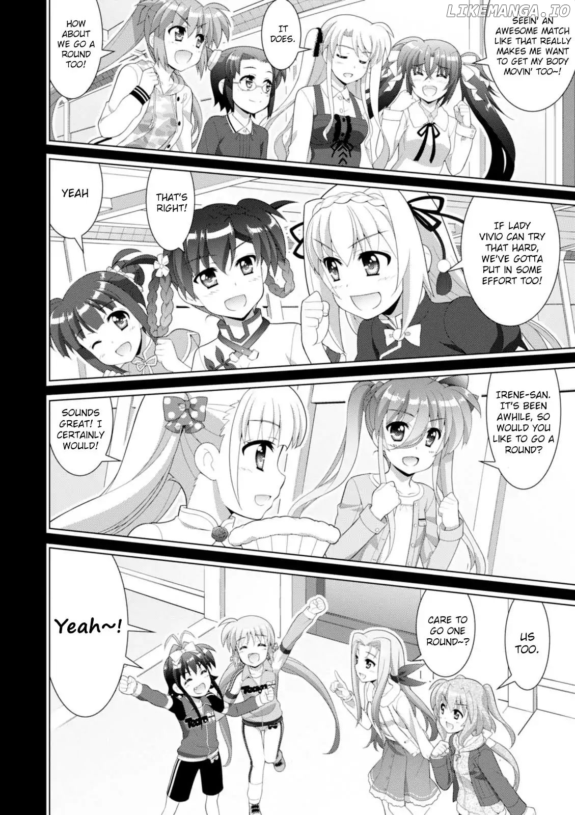 Mahou Shoujo Lyrical Nanoha Vivid chapter 100 - page 10