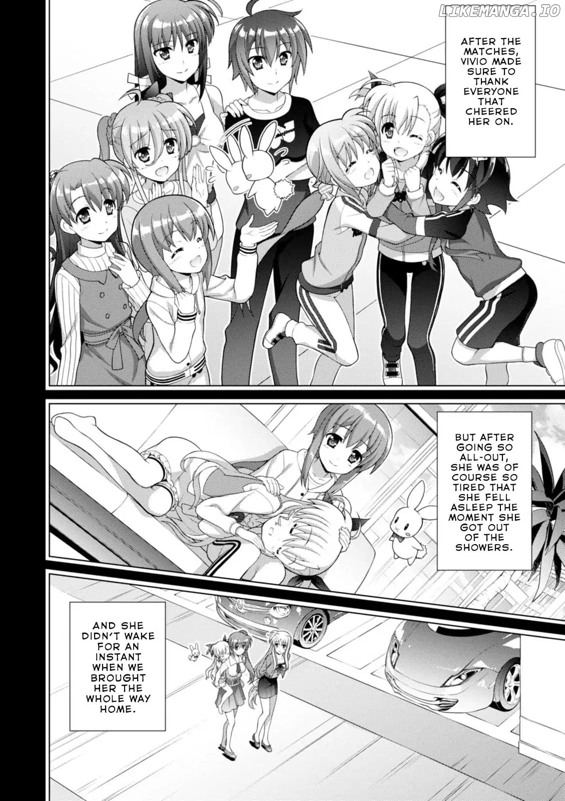 Mahou Shoujo Lyrical Nanoha Vivid chapter 100 - page 2