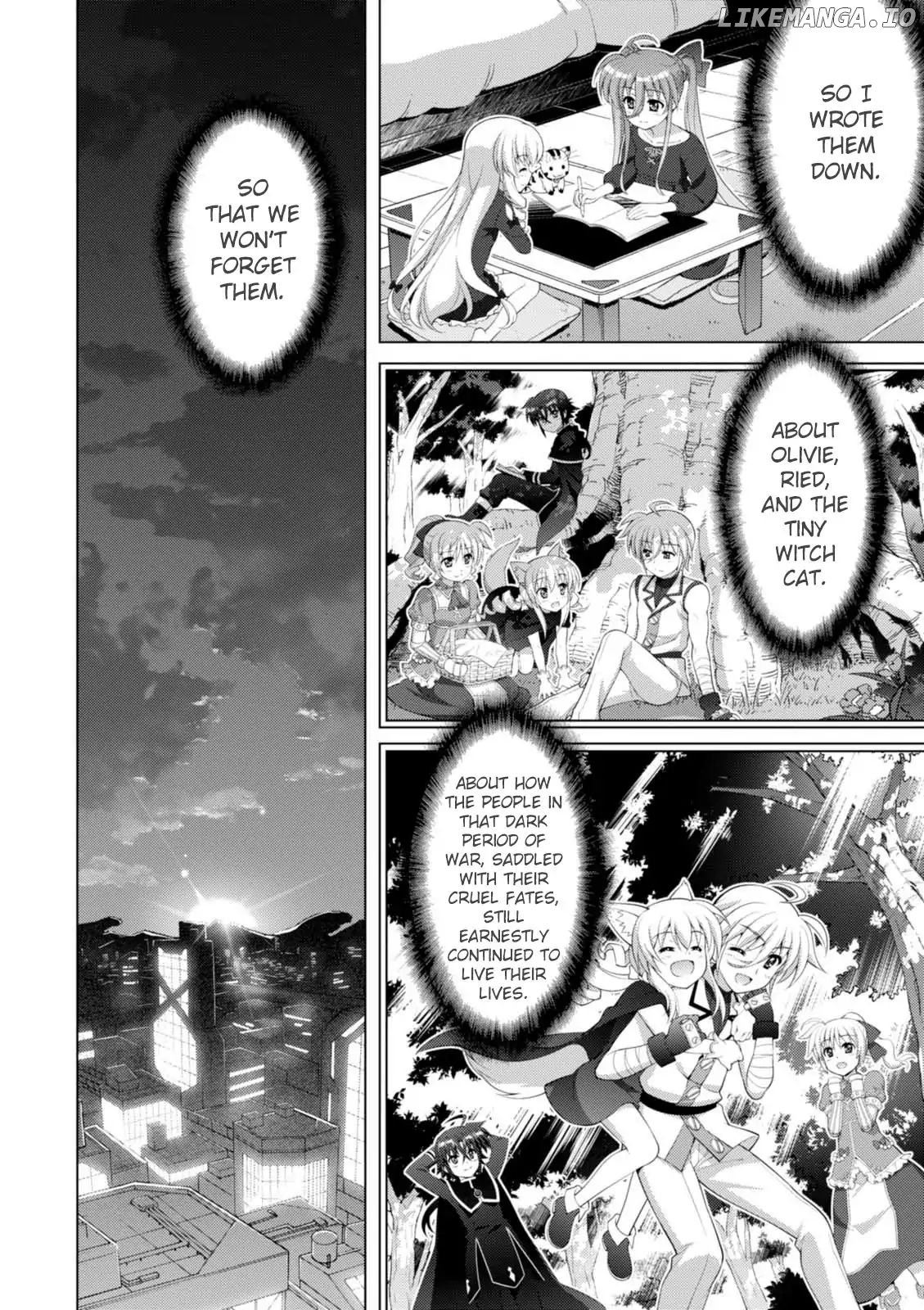 Mahou Shoujo Lyrical Nanoha Vivid chapter 100 - page 22