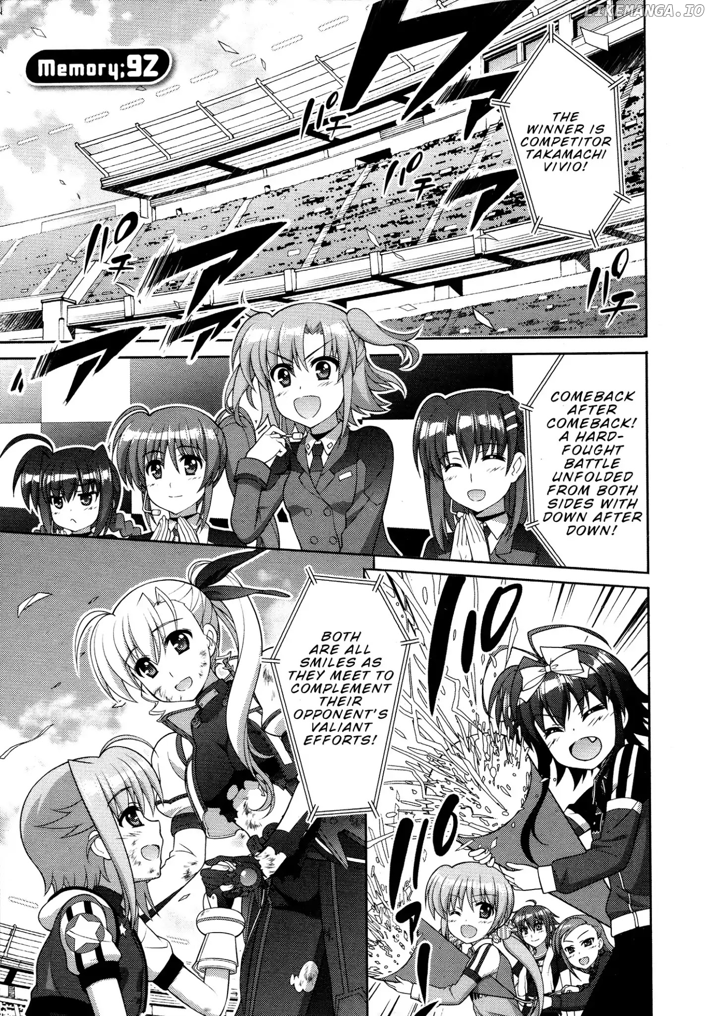 Mahou Shoujo Lyrical Nanoha Vivid chapter 92 - page 1