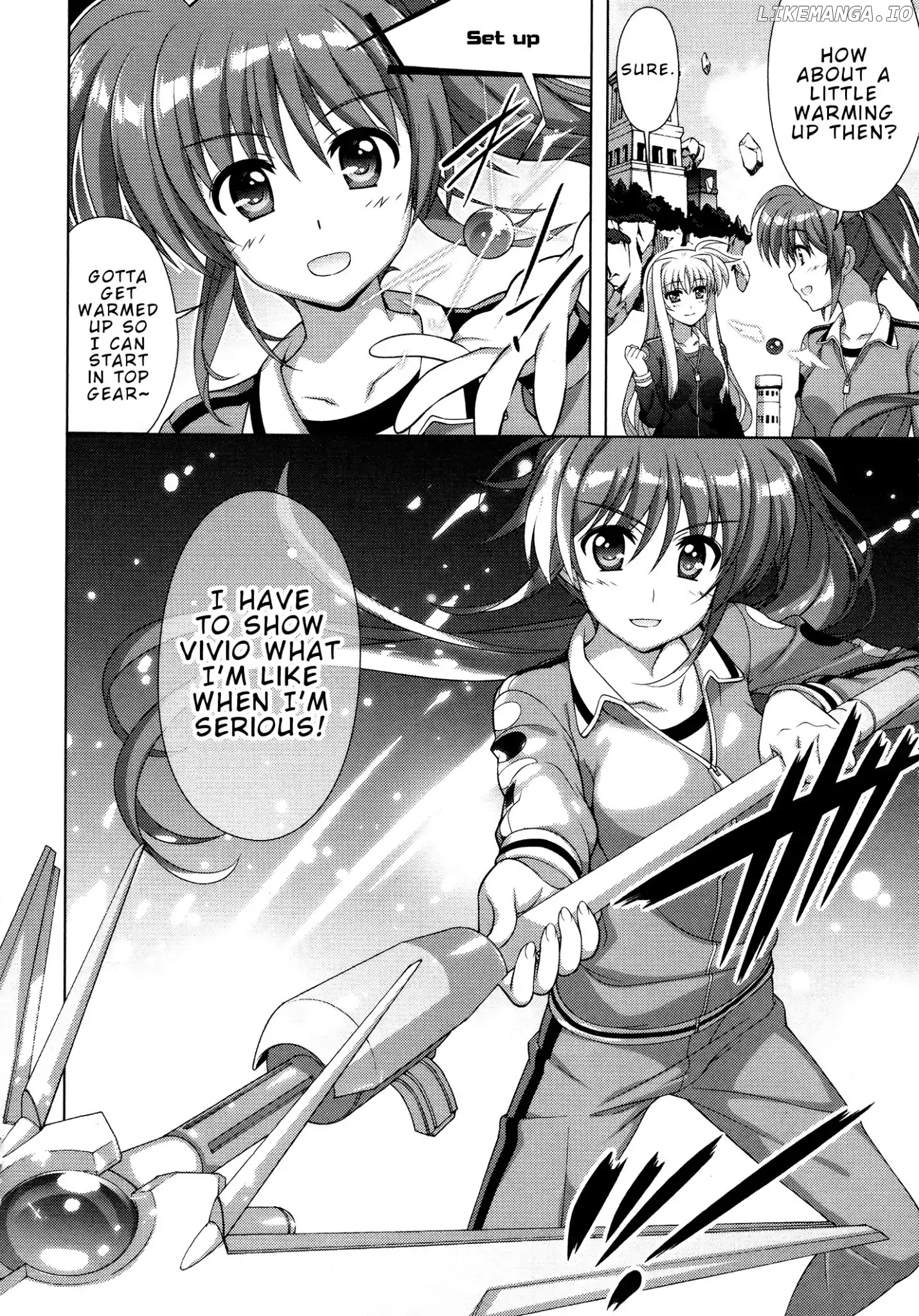 Mahou Shoujo Lyrical Nanoha Vivid chapter 92 - page 29
