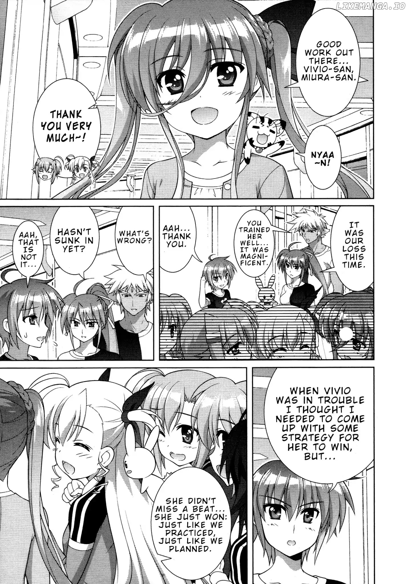 Mahou Shoujo Lyrical Nanoha Vivid chapter 92 - page 9
