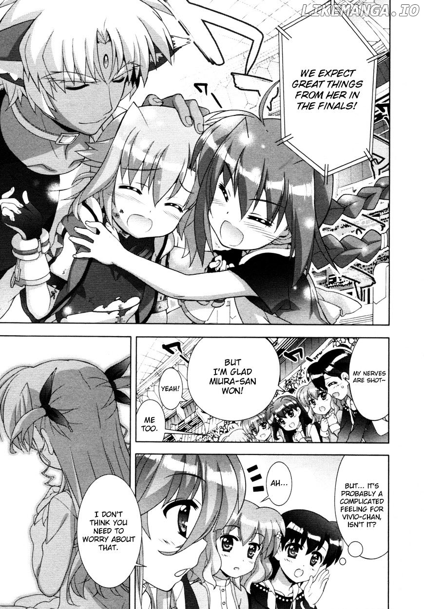 Mahou Shoujo Lyrical Nanoha Vivid chapter 82 - page 17