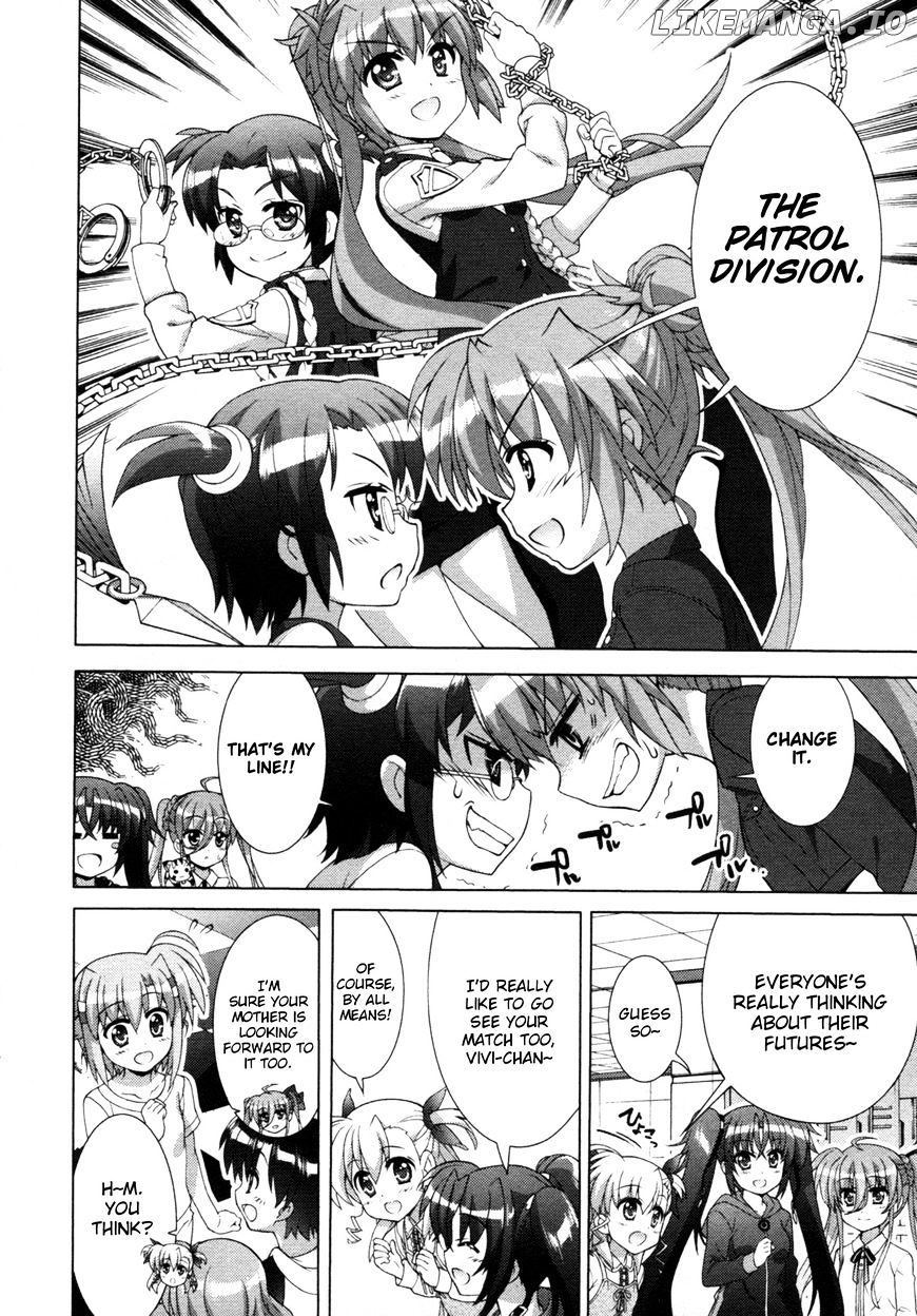 Mahou Shoujo Lyrical Nanoha Vivid chapter 82 - page 27