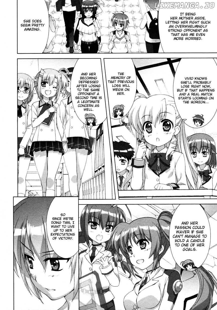 Mahou Shoujo Lyrical Nanoha Vivid chapter 82 - page 8
