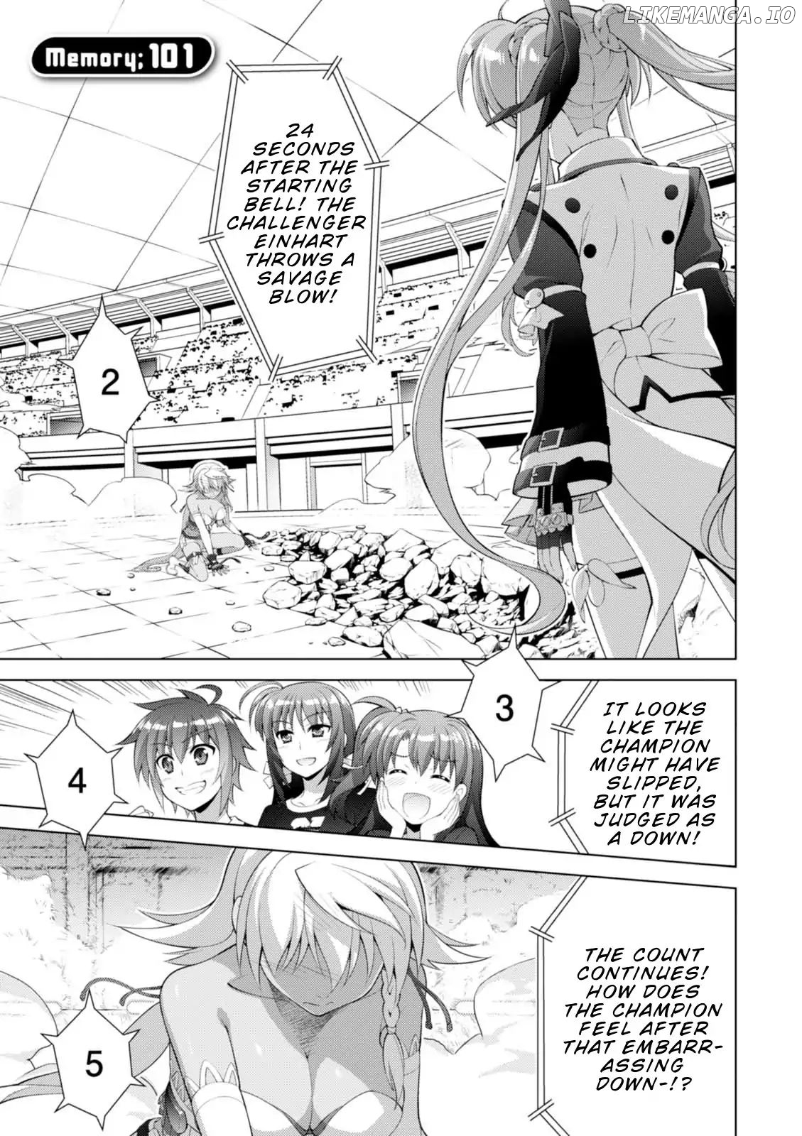 Mahou Shoujo Lyrical Nanoha Vivid chapter 101 - page 1