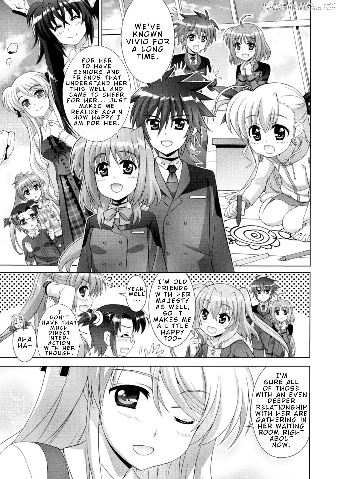 Mahou Shoujo Lyrical Nanoha Vivid chapter 93 - page 16