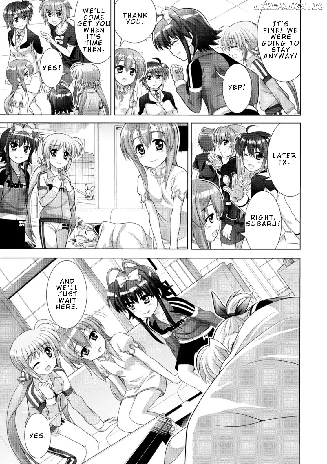 Mahou Shoujo Lyrical Nanoha Vivid chapter 93 - page 18