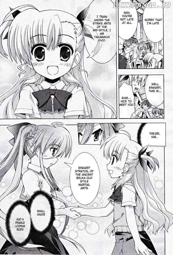 Mahou Shoujo Lyrical Nanoha Vivid chapter 6 - page 9