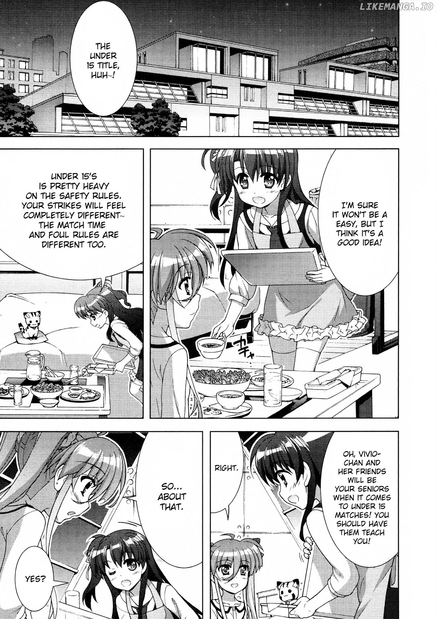 Mahou Shoujo Lyrical Nanoha Vivid chapter 84 - page 11