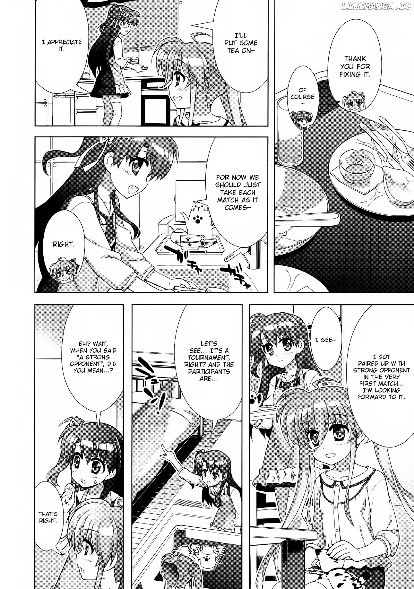 Mahou Shoujo Lyrical Nanoha Vivid chapter 84 - page 16