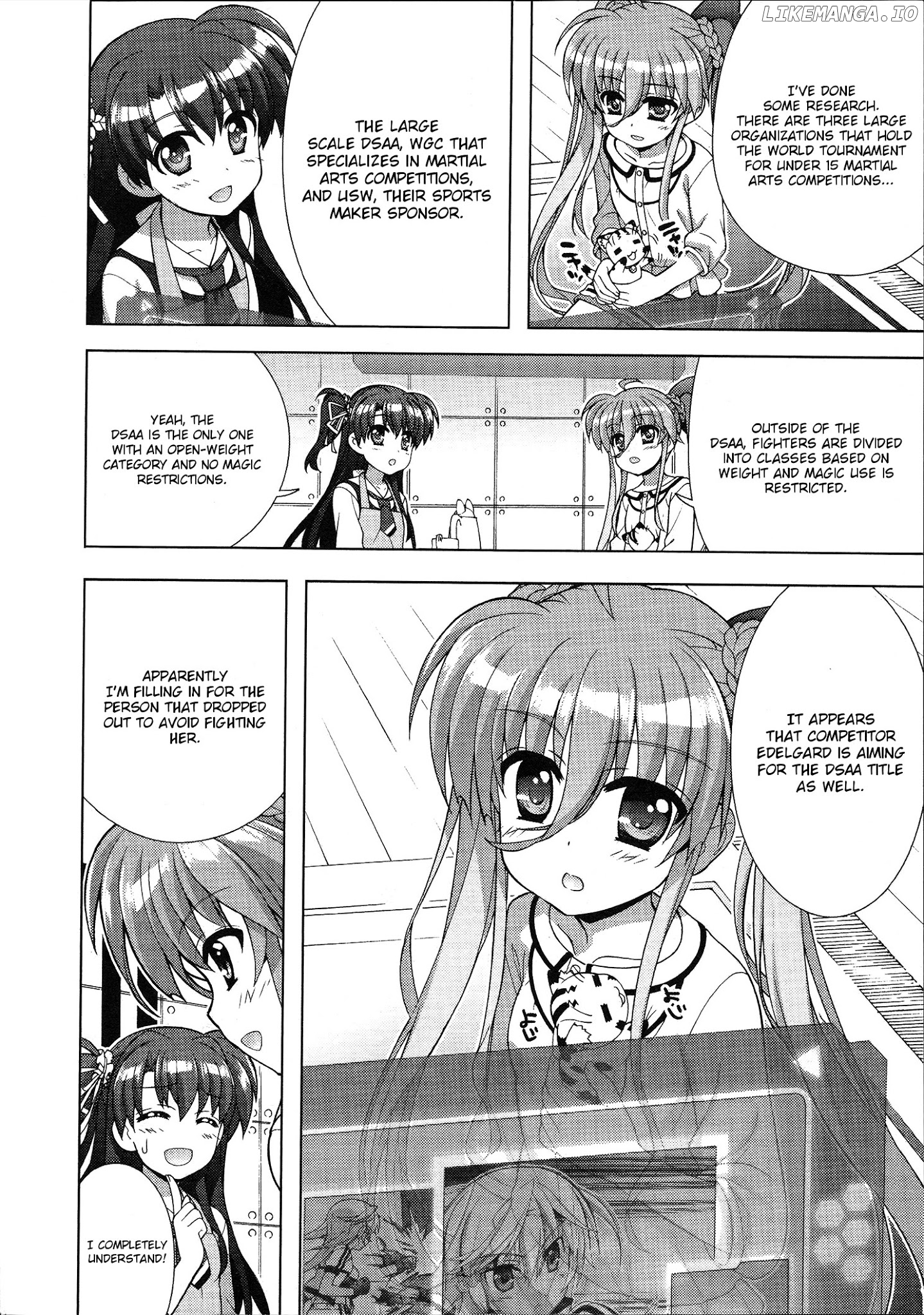 Mahou Shoujo Lyrical Nanoha Vivid chapter 84 - page 18