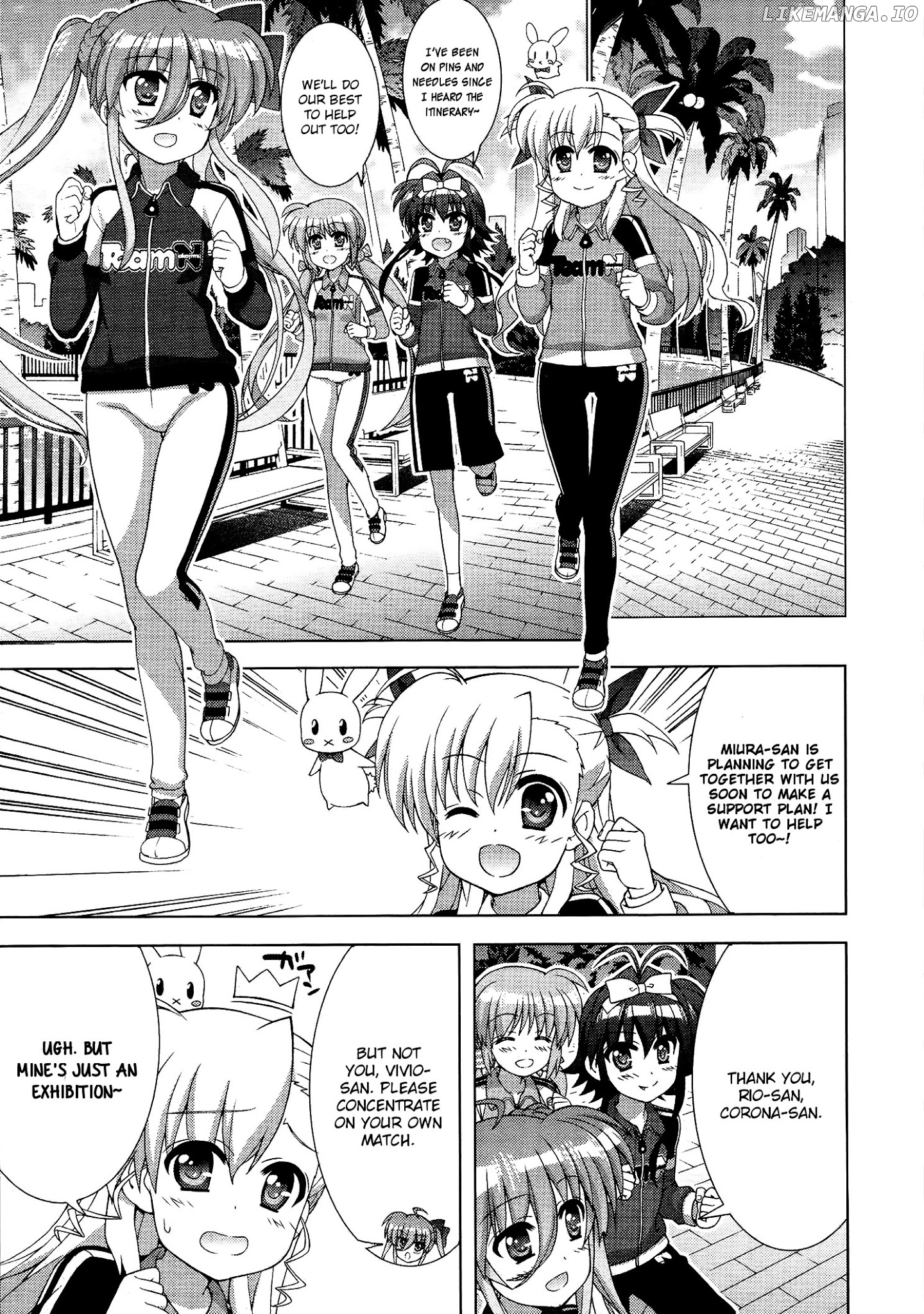 Mahou Shoujo Lyrical Nanoha Vivid chapter 84 - page 26