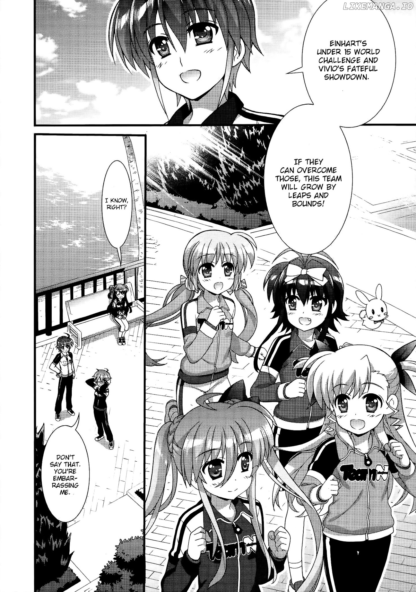 Mahou Shoujo Lyrical Nanoha Vivid chapter 84 - page 29