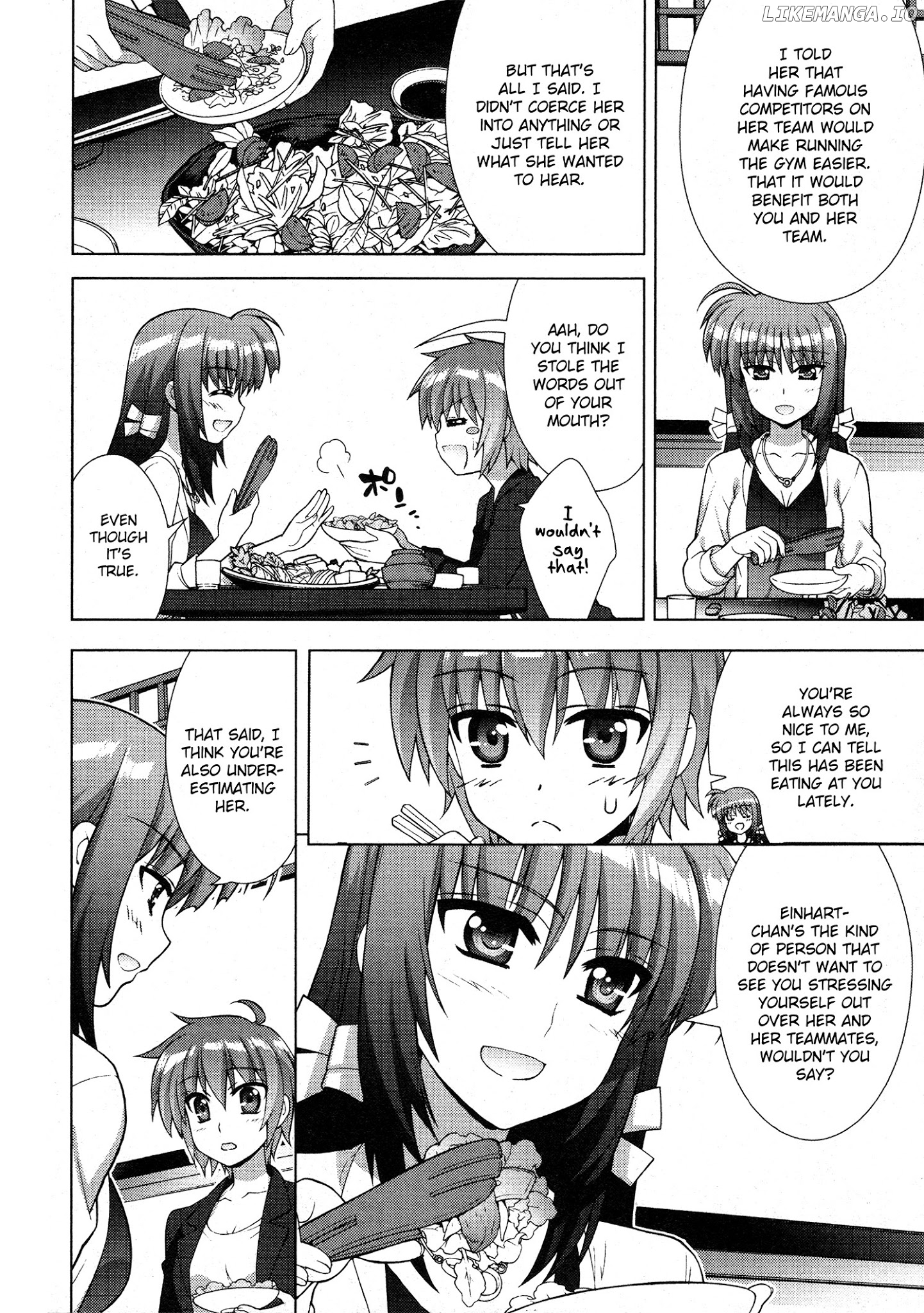 Mahou Shoujo Lyrical Nanoha Vivid chapter 84 - page 6