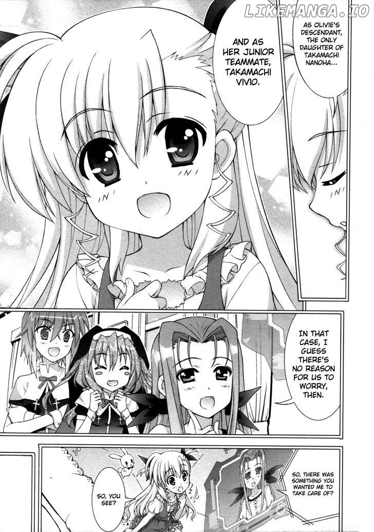 Mahou Shoujo Lyrical Nanoha Vivid chapter 57 - page 9