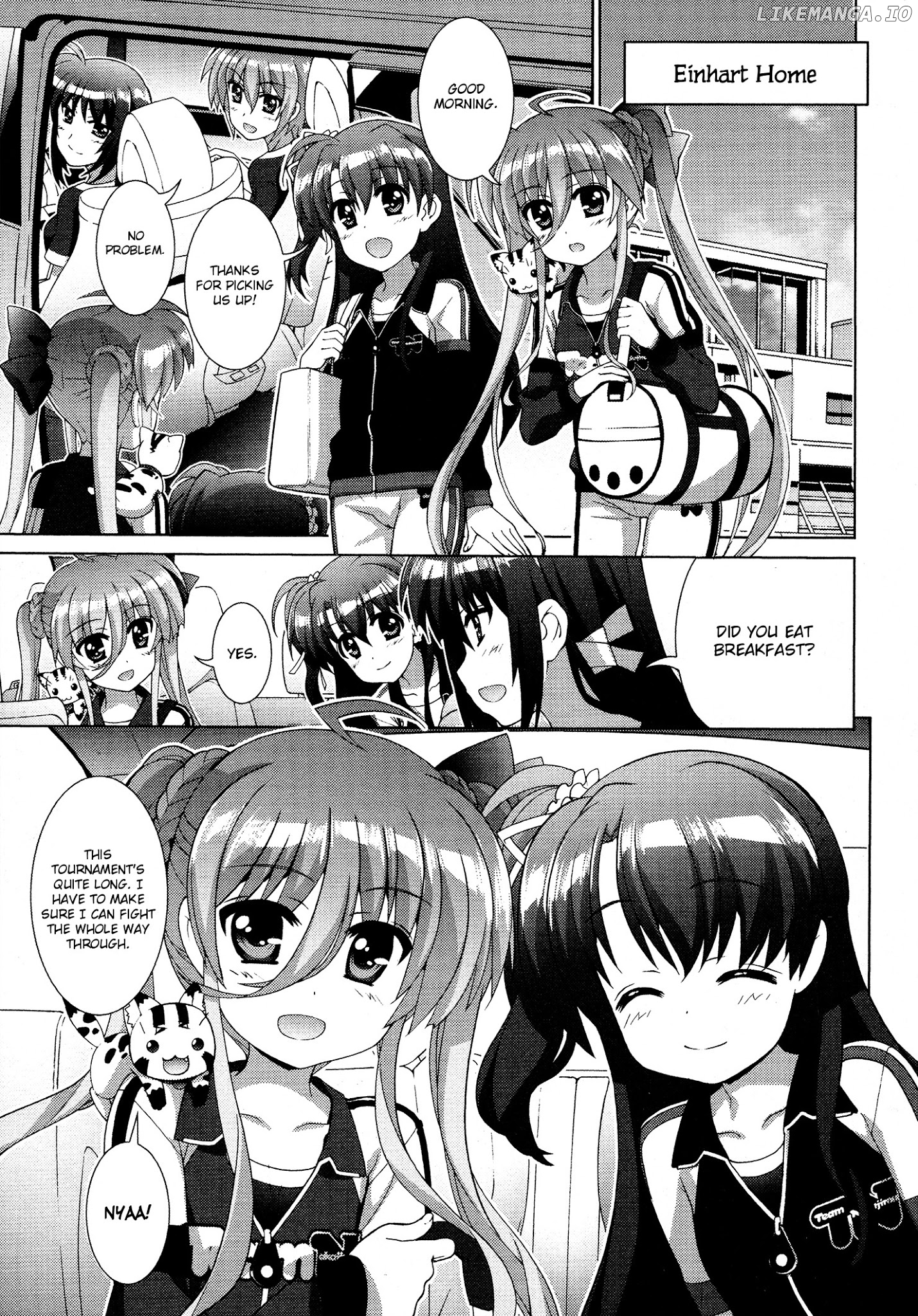 Mahou Shoujo Lyrical Nanoha Vivid chapter 85 - page 7