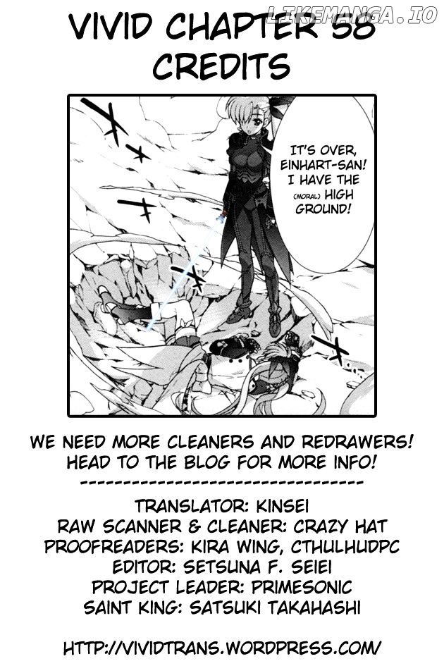 Mahou Shoujo Lyrical Nanoha Vivid chapter 58 - page 30