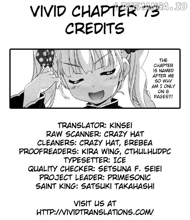 Mahou Shoujo Lyrical Nanoha Vivid chapter 73 - page 31