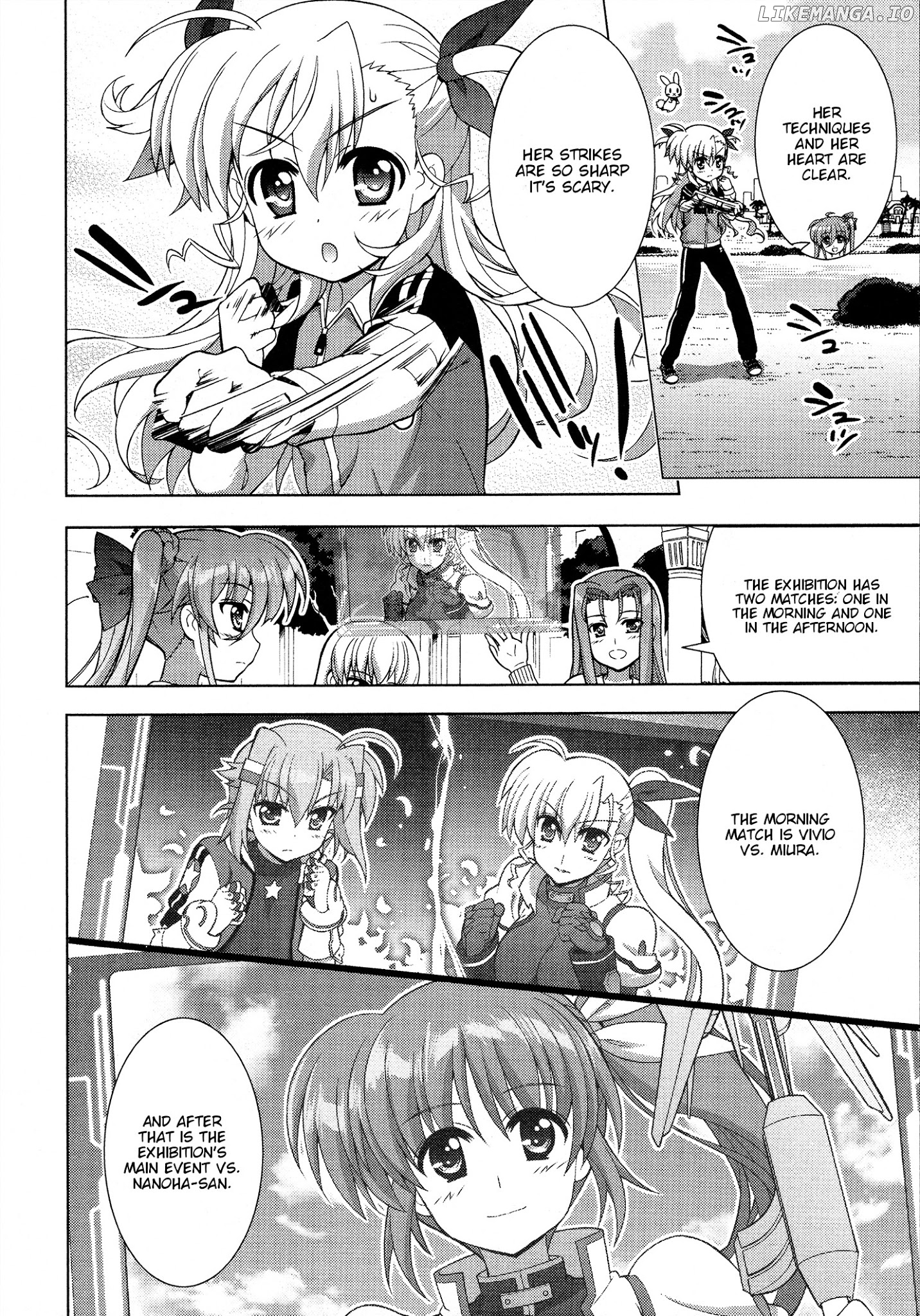 Mahou Shoujo Lyrical Nanoha Vivid chapter 86 - page 16