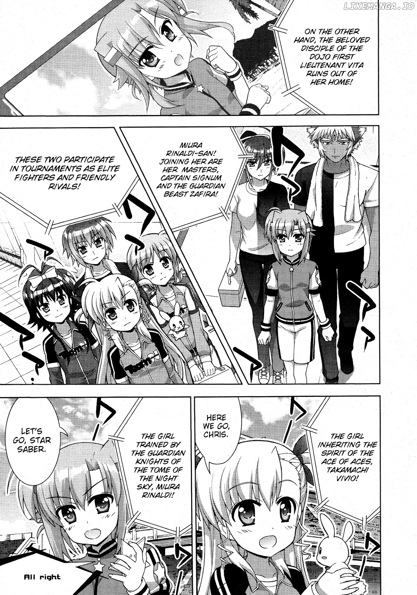 Mahou Shoujo Lyrical Nanoha Vivid chapter 86 - page 27