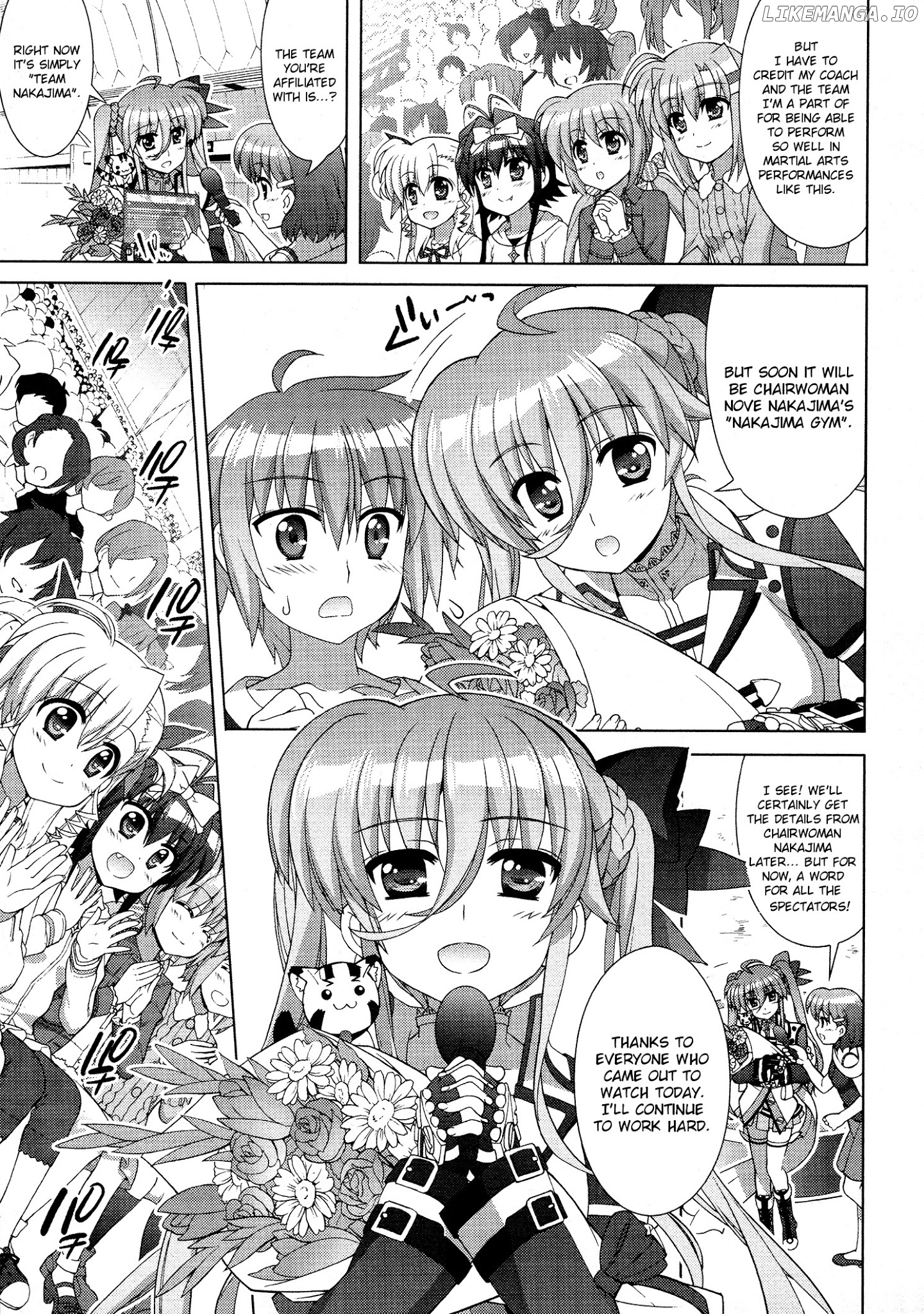 Mahou Shoujo Lyrical Nanoha Vivid chapter 86 - page 5