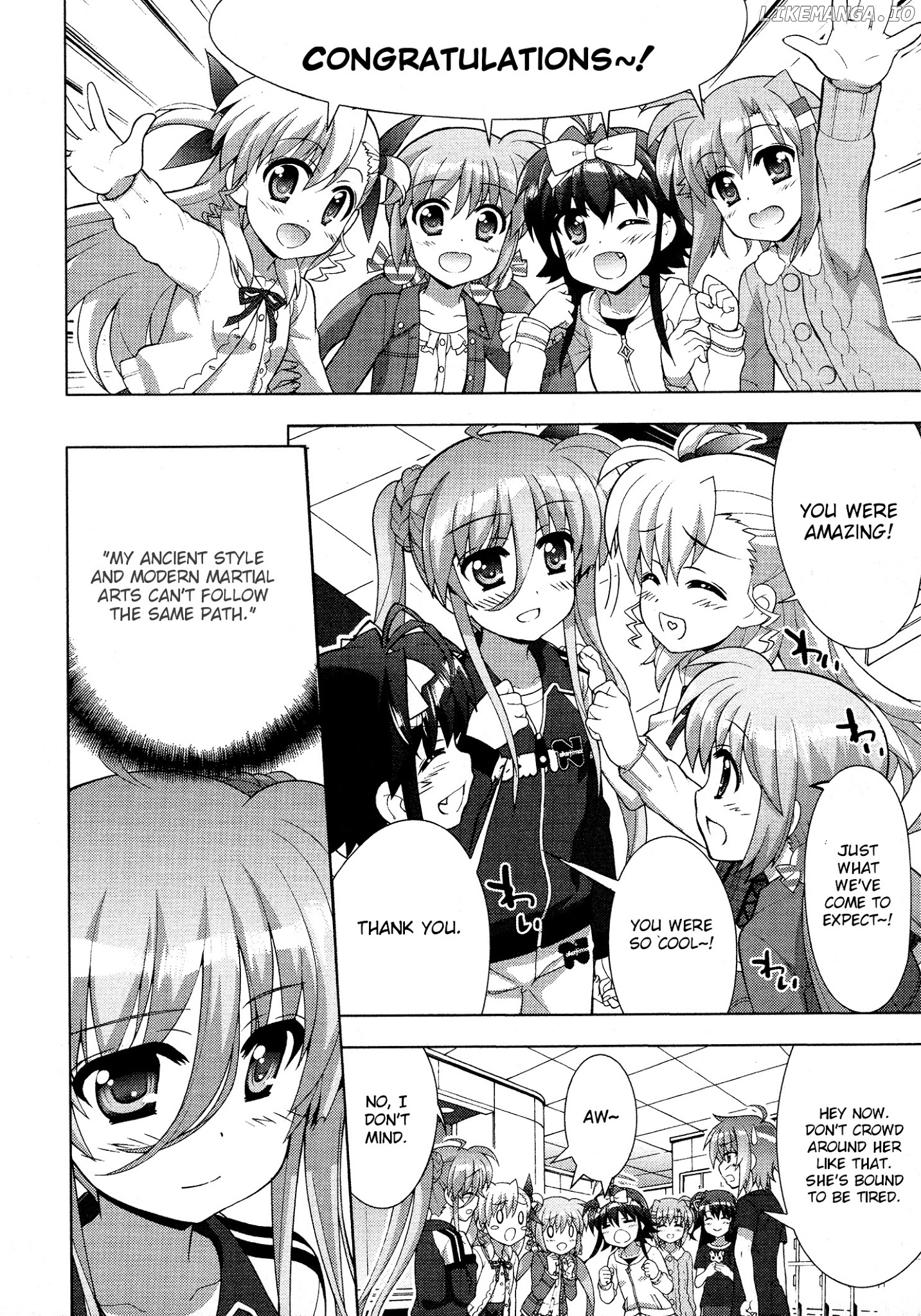 Mahou Shoujo Lyrical Nanoha Vivid chapter 86 - page 8