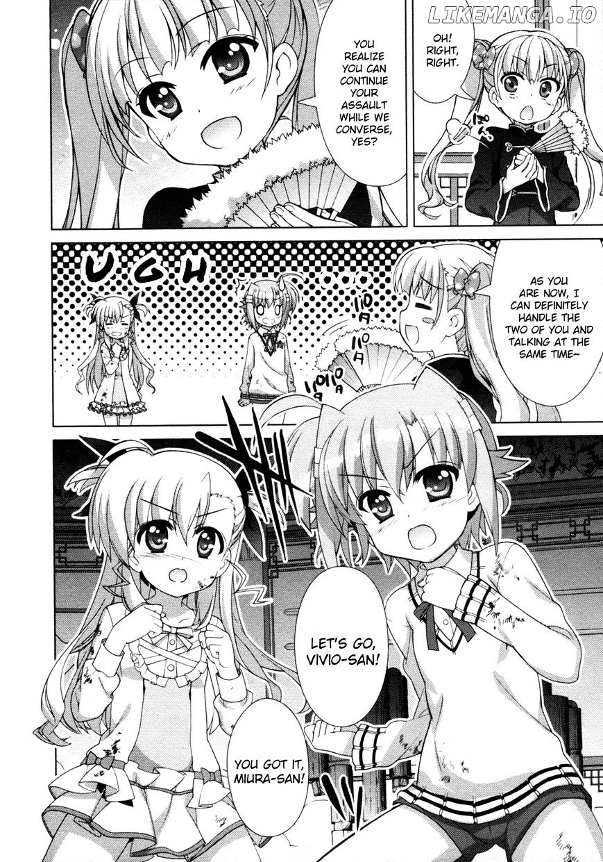Mahou Shoujo Lyrical Nanoha Vivid chapter 74 - page 2