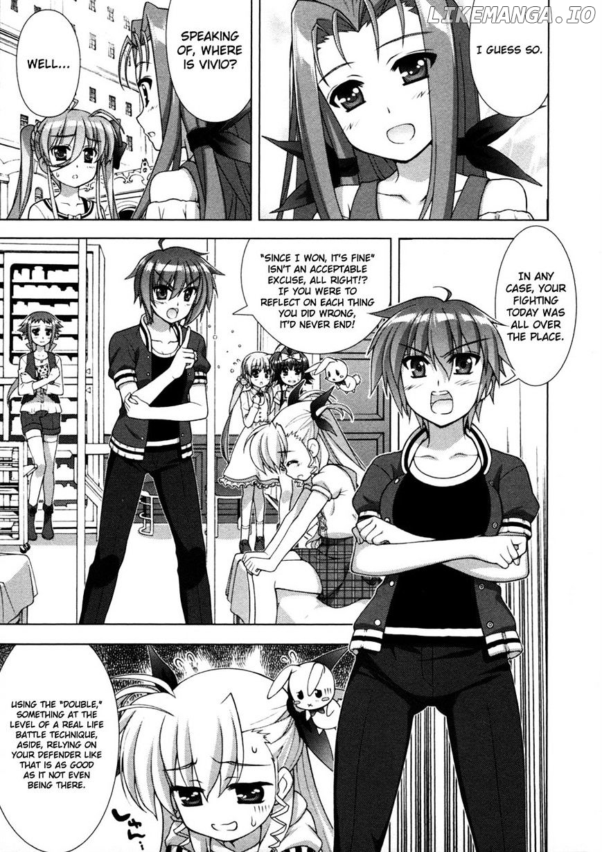 Mahou Shoujo Lyrical Nanoha Vivid chapter 62 - page 17