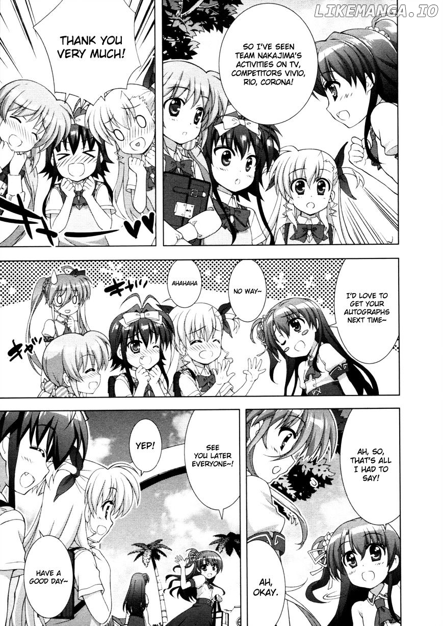Mahou Shoujo Lyrical Nanoha Vivid chapter 64 - page 19
