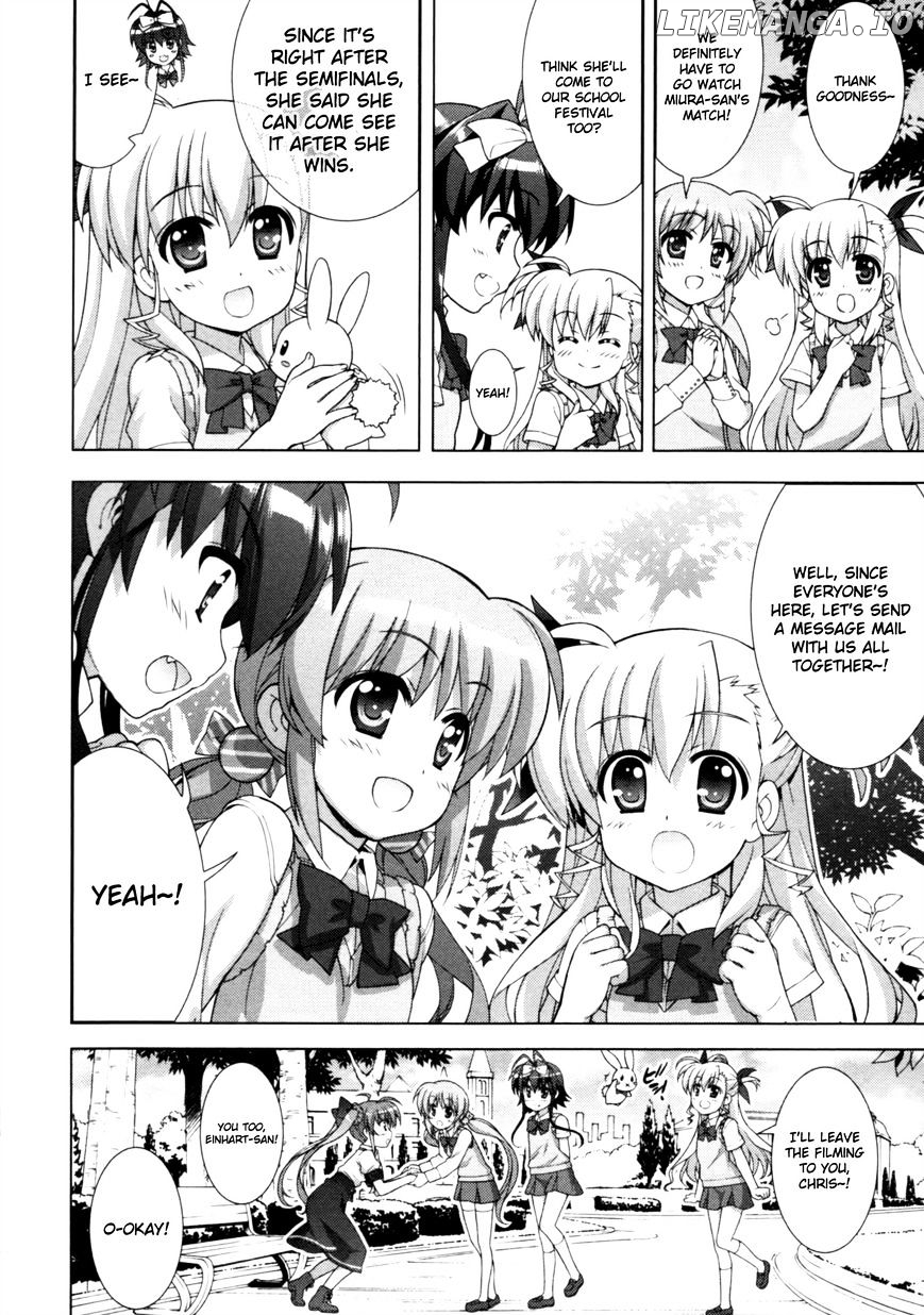 Mahou Shoujo Lyrical Nanoha Vivid chapter 64 - page 8