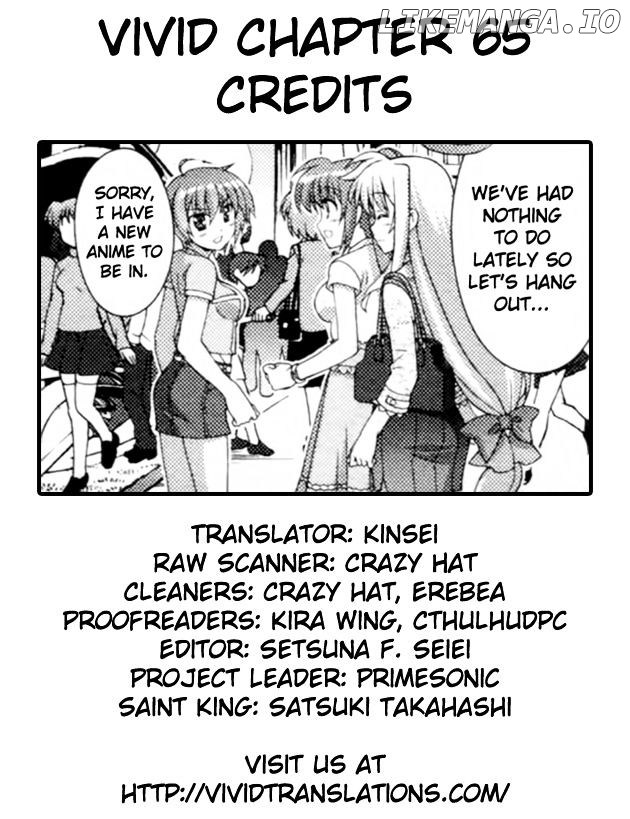 Mahou Shoujo Lyrical Nanoha Vivid chapter 65 - page 29