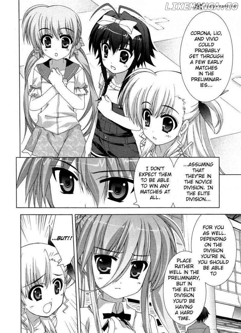 Mahou Shoujo Lyrical Nanoha Vivid chapter 18 - page 8