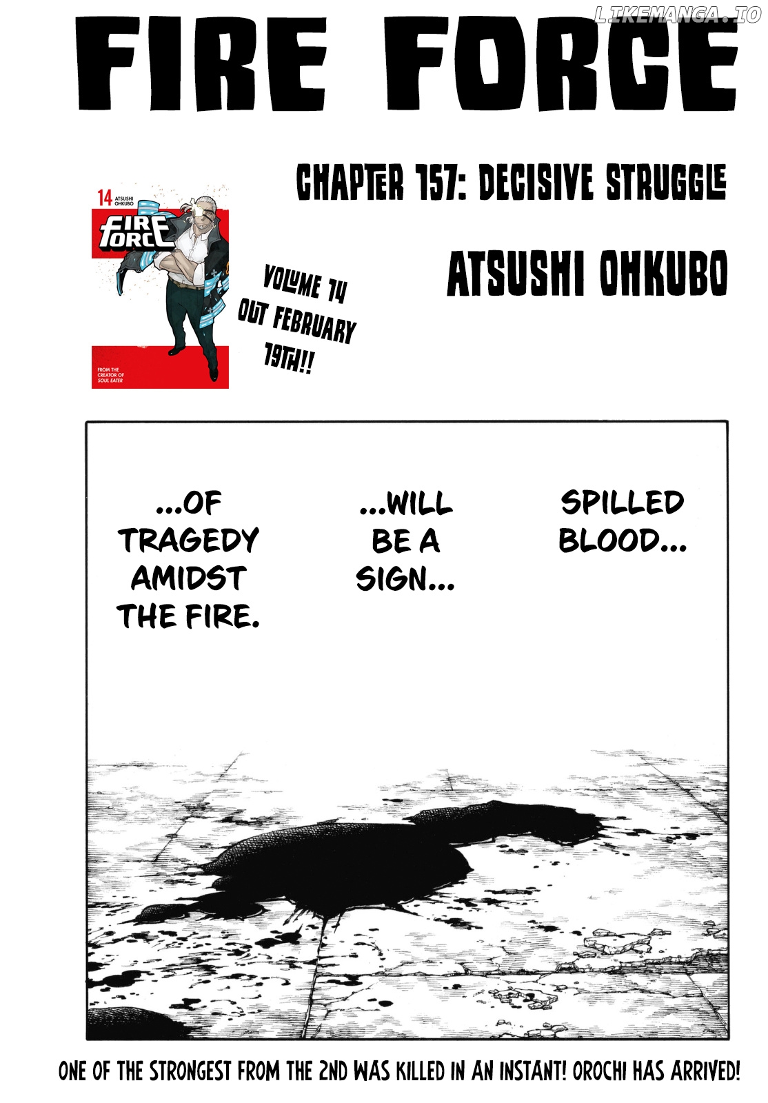 Enen no Shouboutai chapter 157 - page 1