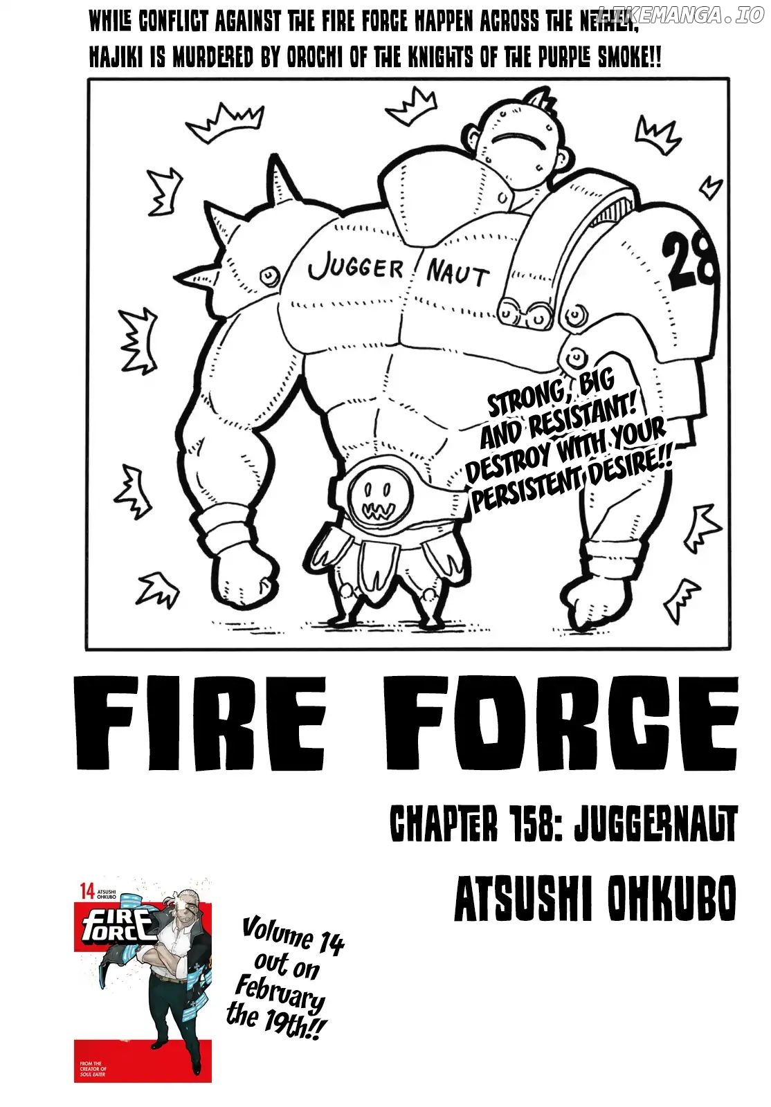 Enen no Shouboutai chapter 158 - page 1