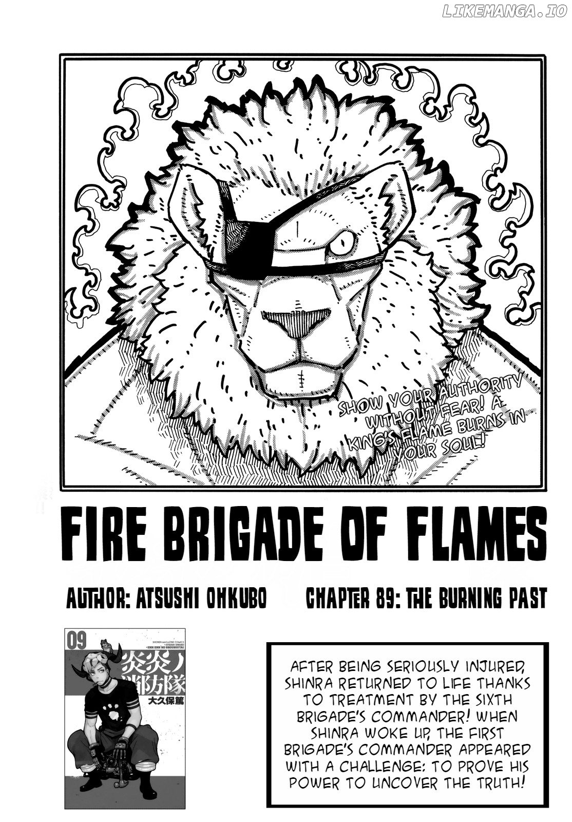 Enen no Shouboutai chapter 89 - page 1