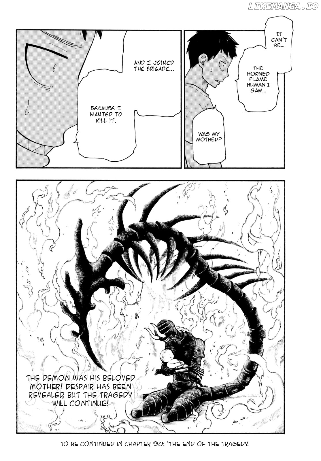 Enen no Shouboutai chapter 89 - page 20
