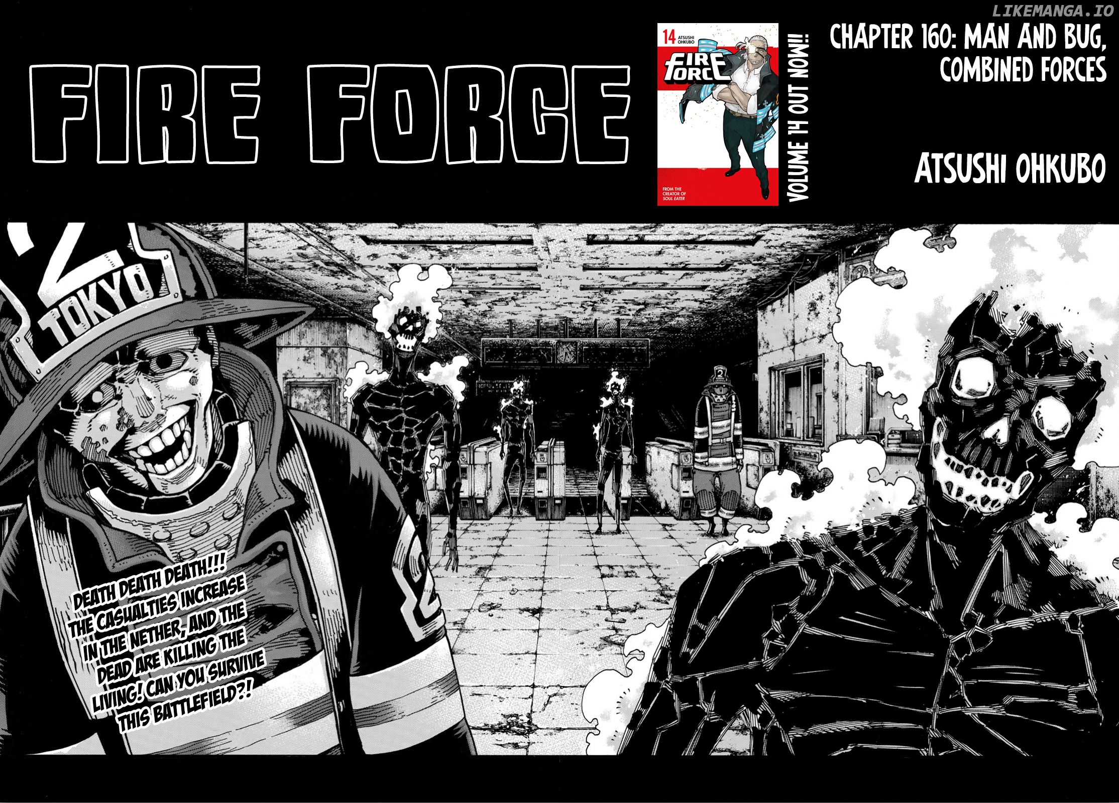 Enen no Shouboutai chapter 160 - page 2